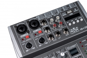 SVS Audiotechnik mixers AM-4 DSP Аналоговый микшерный пульт, 4-канала в Луховицах